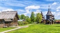 Museum of wooden architecture in Suzdal, Russia