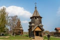 The museum of wooden architecture in Suzdal, Russia. Royalty Free Stock Photo