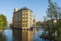 Museum of work industrial landscape Norrkoping Royalty Free Stock Photo