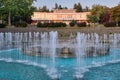 The Museum of Yugoslavia, with Josip Broz Tito`s grave located in The House of Flowers