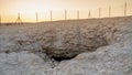 Musfur Sinkhole is the largest known sinkhole cave in Qatar.Amazing rock formation