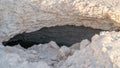 Musfur Sinkhole is the largest known sinkhole cave in Qatar.Amazing rock formation