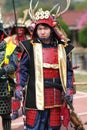 Musha Gyoretsu (Warrior Parade in Kanra Town) Royalty Free Stock Photo