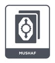 mushaf icon in trendy design style. mushaf icon isolated on white background. mushaf vector icon simple and modern flat symbol for