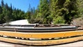 Canada British Columbia The Mushbowl Bridge over the Murtle River