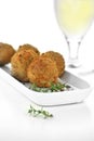 Mushroom Arancini Royalty Free Stock Photo