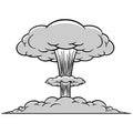 Mushroom Cloud Illustration