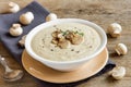 Mushroom cream soup