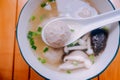 Mushroom meatball soup is a home-cooked dish in China