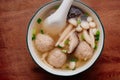 Yuanzi soup is a Chinese dish