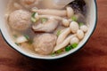 Yuanzi soup is a Chinese dish