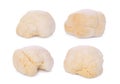 Mushroom mokey head, lion mane or yamabushitake isolated Royalty Free Stock Photo