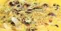 Mushroom and Onion Omelet Royalty Free Stock Photo