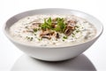 Mushroom and Parsley Soup Royalty Free Stock Photo