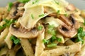 Mushroom Pasta 2 Royalty Free Stock Photo