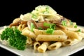 Mushroom Pasta 3 Royalty Free Stock Photo