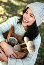 Mushroom picking