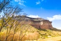 Mushroom Rocks in the Golden Gate Highlands National Park in Cla Royalty Free Stock Photo