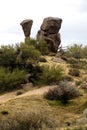 Arizona Mushroom Rocks Royalty Free Stock Photo