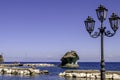 Mushroom shaped rock of Lacco Ameno, Ischia island, Italy