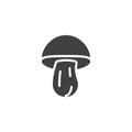 Mushroom vector icon