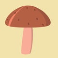 mushroom. Vector illustration decorative design