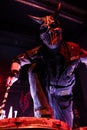 Detroit, Michigan -USA- March 25, 2023: Mushroomhead performs as special guest for Static Xl at the Fillmore DetroitRoyal Oak Royalty Free Stock Photo