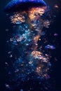 mushrooms and flowers, ultra detailed artistic photography, midnight aura