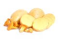 Mushrooms with potatos Royalty Free Stock Photo