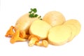 Mushrooms with potatos Royalty Free Stock Photo