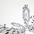 Music background Royalty Free Stock Photo