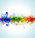 Music background Royalty Free Stock Photo