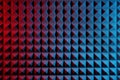 Music background. Acoustic foam panel Royalty Free Stock Photo