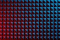 Music background. Acoustic foam panel Royalty Free Stock Photo