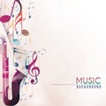 Music background design