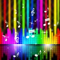 Music Background Means Playing Songs And Sounds