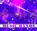 Music Bands Means Audio Musical And Melodies