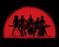 Music Bands graphic vector