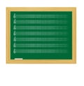 Music blackboard Royalty Free Stock Photo