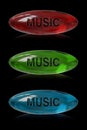 Music button