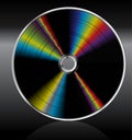 Music cd dvd. Rainbow.