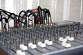 Music control panel device Royalty Free Stock Photo