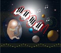 Music DNA Royalty Free Stock Photo