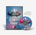 Music DVD Case Design Royalty Free Stock Photo