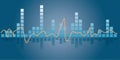 Music equalizer vector Royalty Free Stock Photo