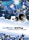 Music Event Discoteque Flyer Royalty Free Stock Photo