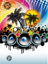 Music Event Discoteque Flyer Royalty Free Stock Photo