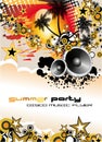 Music Event Discoteque Flyer Royalty Free Stock Photo