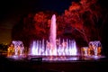 Music fountain Margaret Island