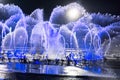 The music fountain square is in Dalian